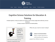 Tablet Screenshot of globalcognition.org